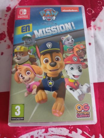 Nintendo Switch paw patrol pat patrouille en mission