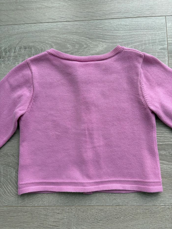 Gilet lilas Jacadi 24 mois - photo numéro 10