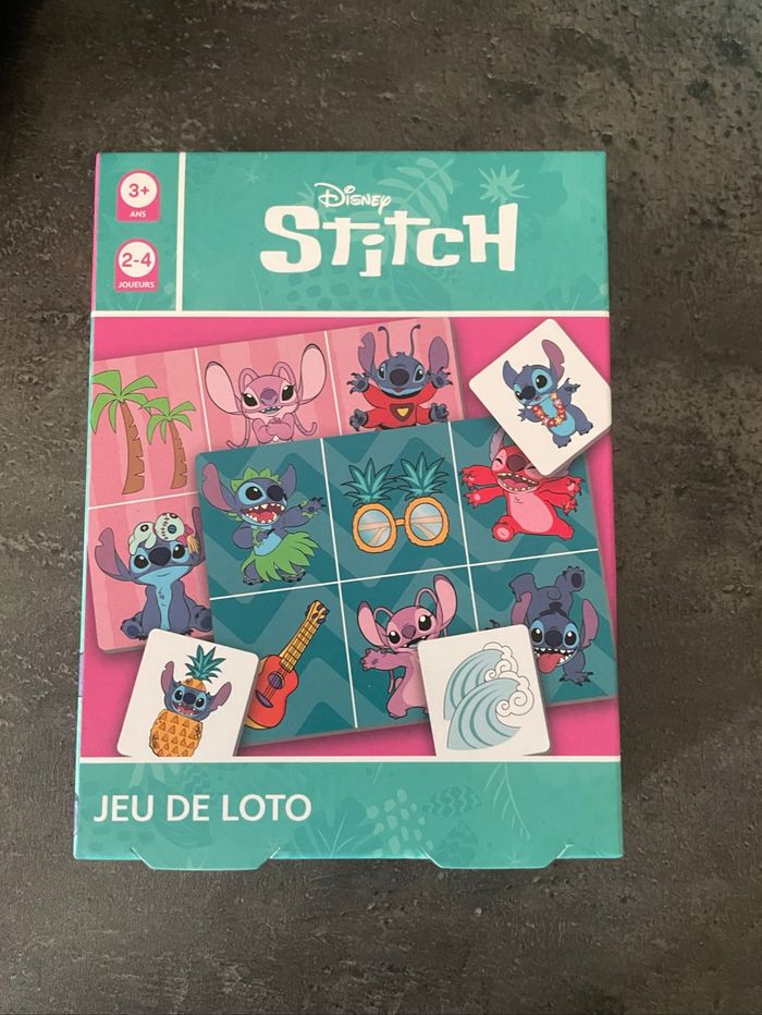 Stitch jeu loto