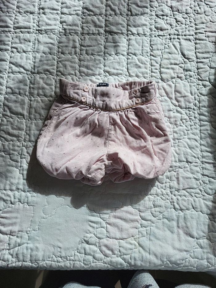 Short fille 18 mois