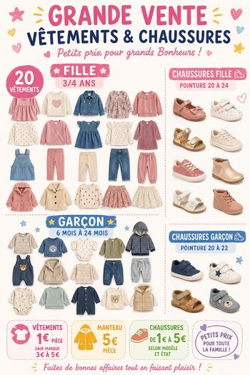Vêtements enfants 
