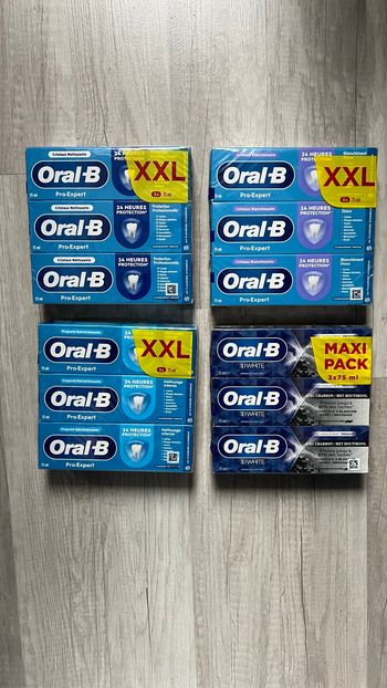 Dentifrice oral b