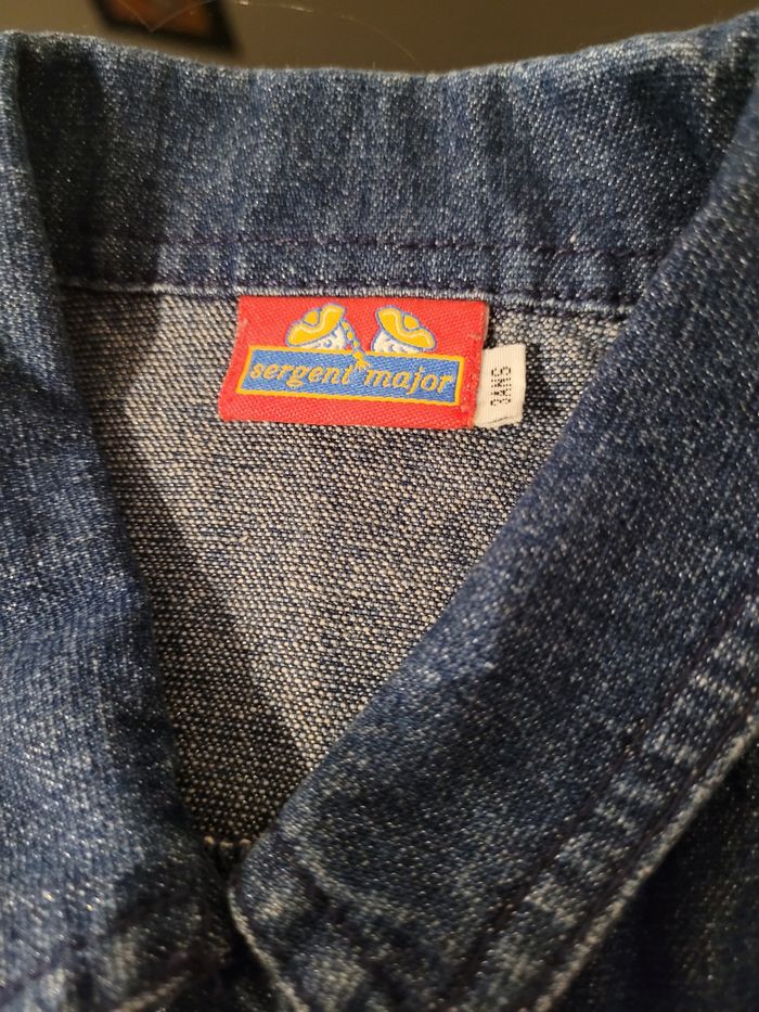 Veste en jeans léger Sergent Major 3 ans