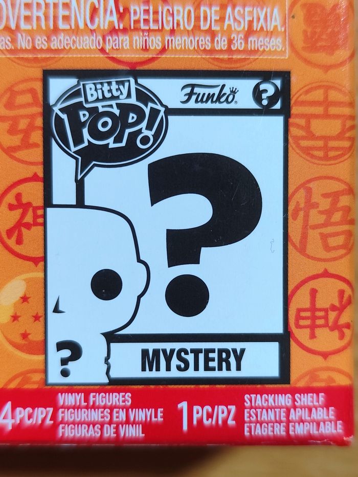 Boîte De 4 Bitty Pop! Dragon Ball Z - Majin Buu Vegito Majin Vegeta + Mystère - photo numéro 5