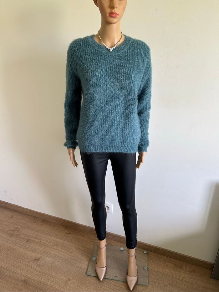 Pull bleu à manches longues Vero Moda taille XS TBE - photo numéro 3