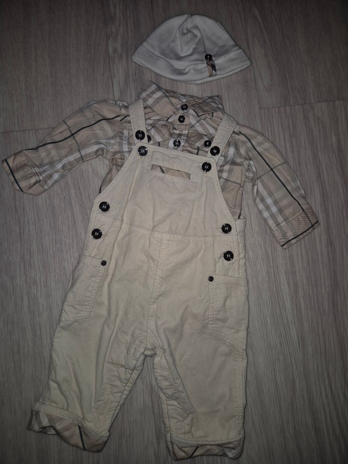 Ensemble Burberry enfant authentique - Taille 6 mois - Vintage - Neuf