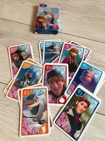 Jeu de 7 familles La reine des neiges
