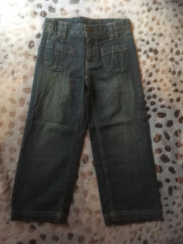 Pantalon fille Captain Tortue 4 ans (5€)