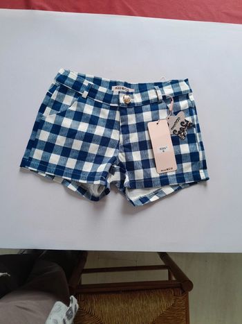 Petit short carreaux may&co