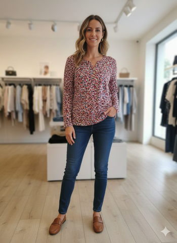 Haut femme manches longues taille 42 Marque via mode