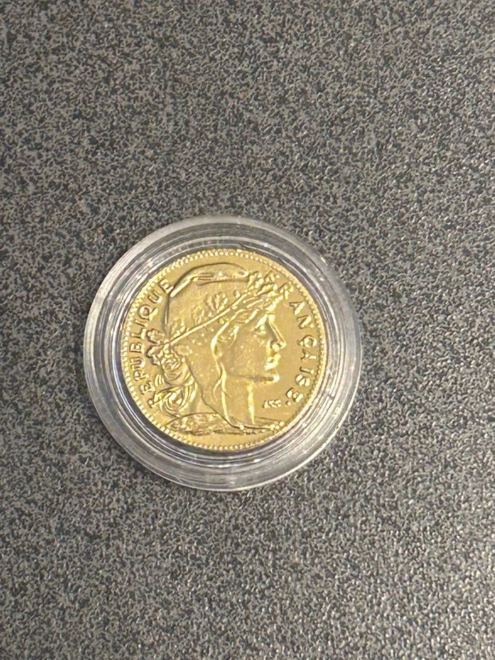 Pièce 10 Francs Marianne/Coq Reproduction - photo numéro 4