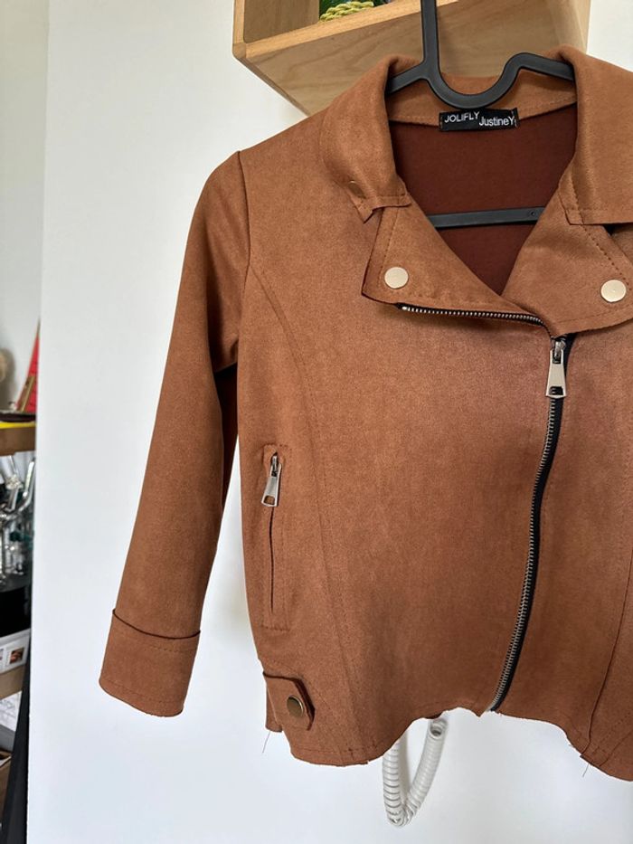 Veste suédine fille - photo numéro 2