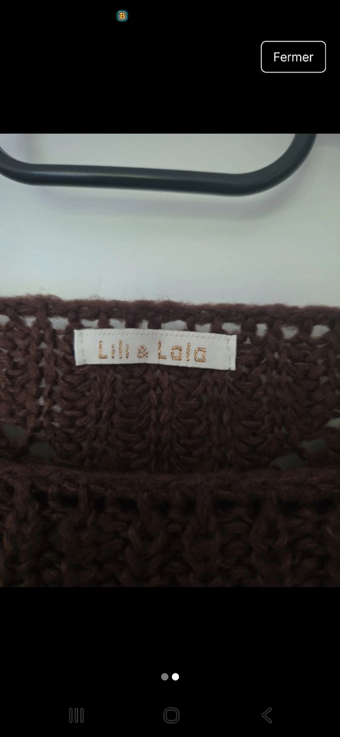 Pull marron - photo numéro 2