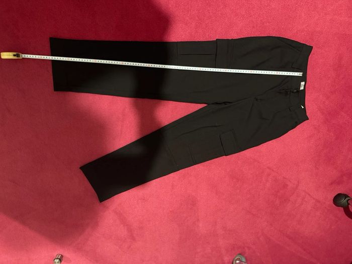 Pantalon cargo Pimkie, noir état neuf 32, xxs - photo numéro 6