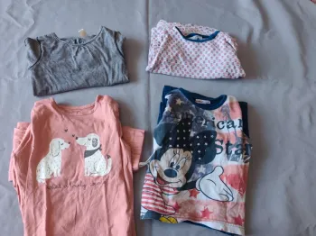 Lot pyjamas longs fins