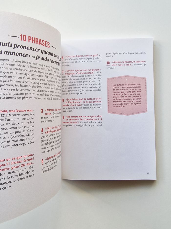 Livre - Le guide décapant des parents imparfaits - La grossesse - photo numéro 3