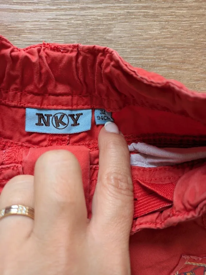Shorts 3ans rouge - photo numéro 3