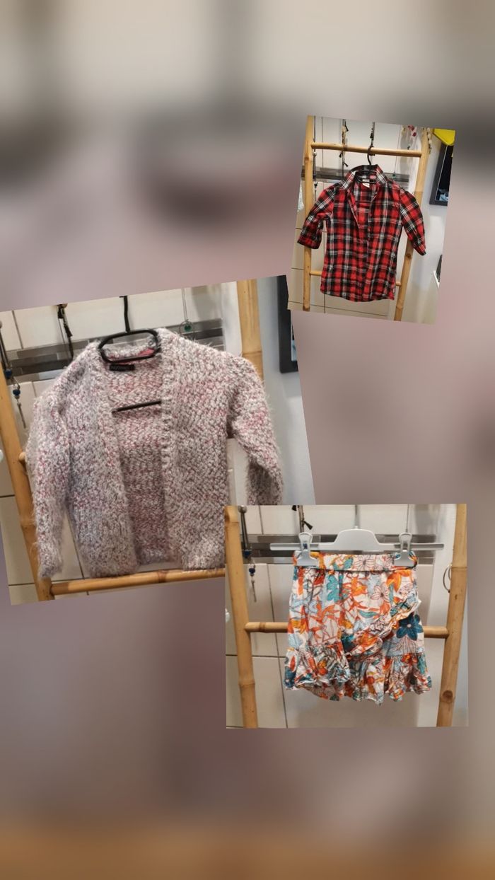 Lots vêtements fille 6ans - photo numéro 2