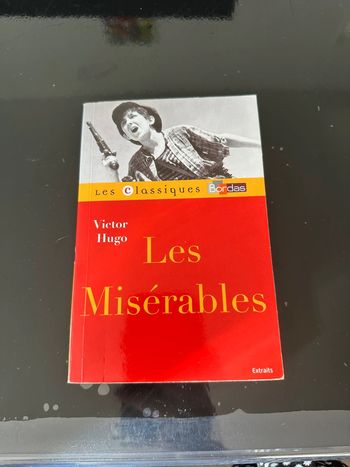 Livre Les Misérables de Victor Hugo