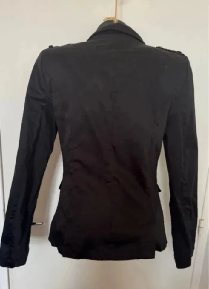 Joli blazer noir très bon état Camp - photo numéro 4