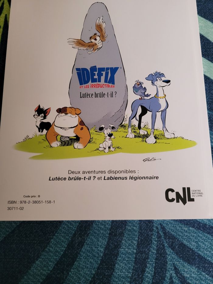 Livre idefix et les irréductibles lutece brûle t il - photo numéro 5