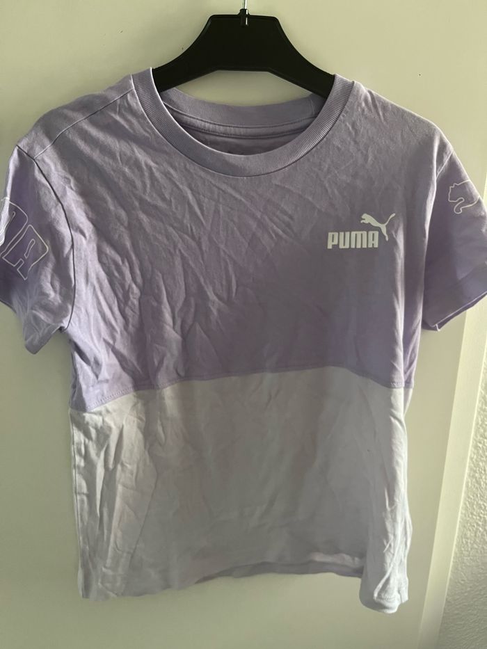 TEE shirt fille puma taille 9/10 ans