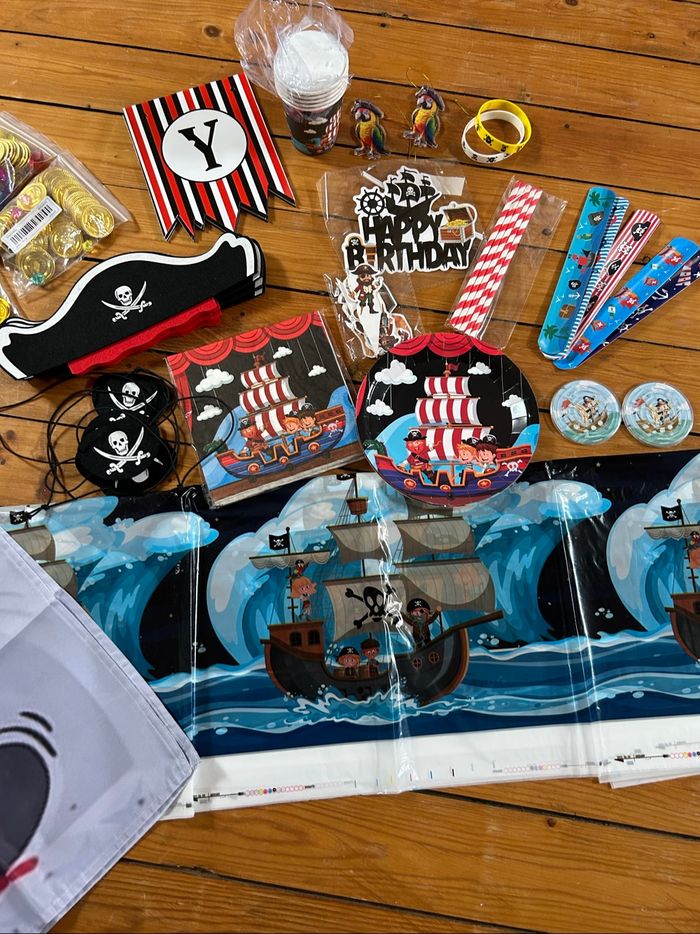 Kit anniversaire de pirate pour 5 personnes - photo numéro 8