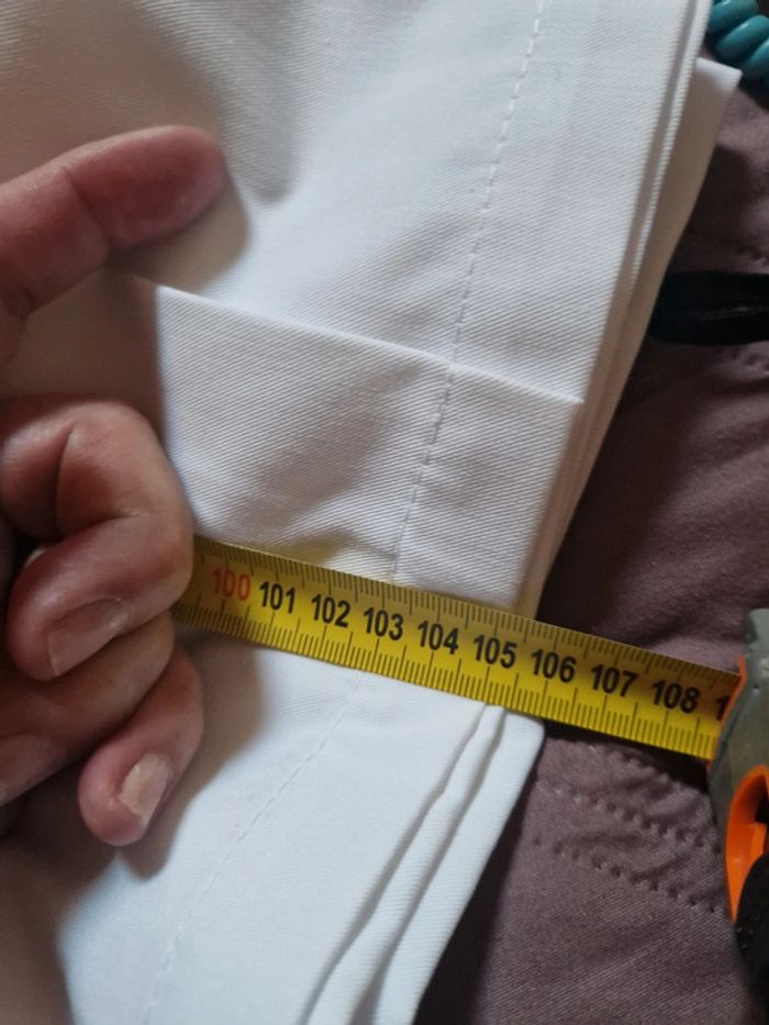 Blouse blanche manches courtes taille48 - photo numéro 5