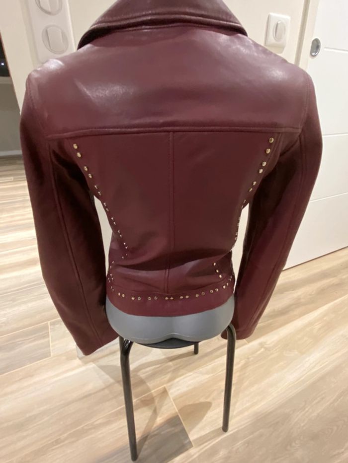 Veste cuir I.code - photo numéro 2