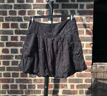 🖤 Jupe effet ballon noire – Taille 38