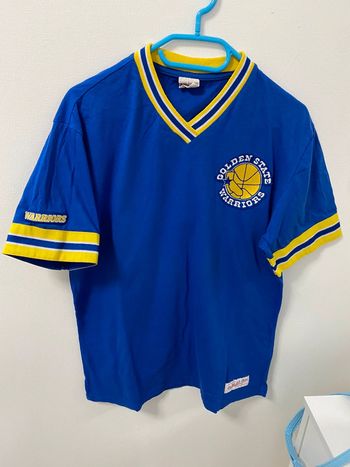 T-shirt Mitchell&Ness vintage Golden state Warriors 2017