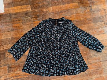 Blouse plissée Monoprix