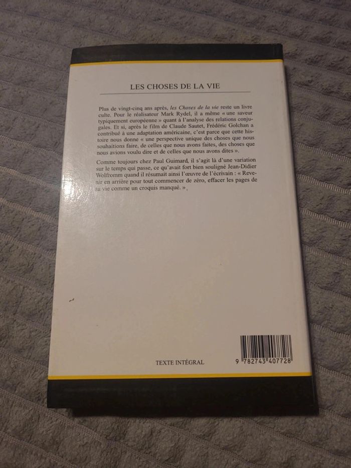 Les choses de la vie - photo numéro 2