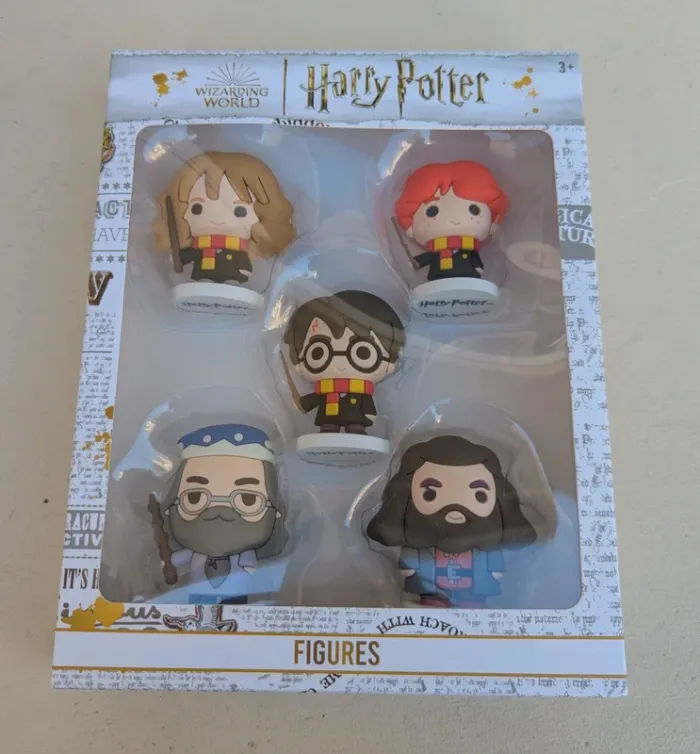 5 figurines Harry Potter