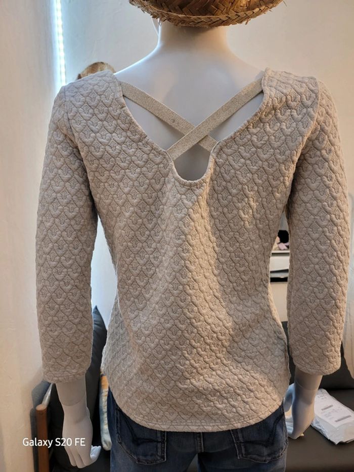 Petit pull dos croisé Camaïeu - photo numéro 5