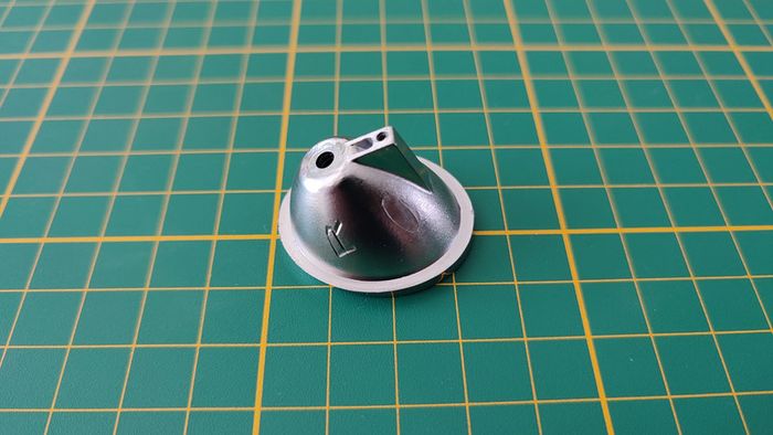 Boitier de phare droit 73B n°73 pièce détachée Porsche 911 Carrera RS 2.7 1/8 1/8ème Altaya #B37