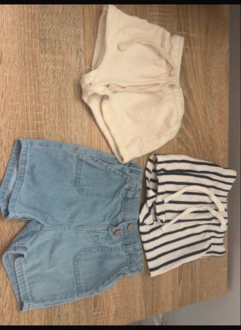 Lot de 3 short 