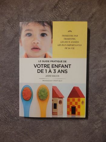 Le guide pratique de votre enfant de 1 à 3 ans Anne Bacus
