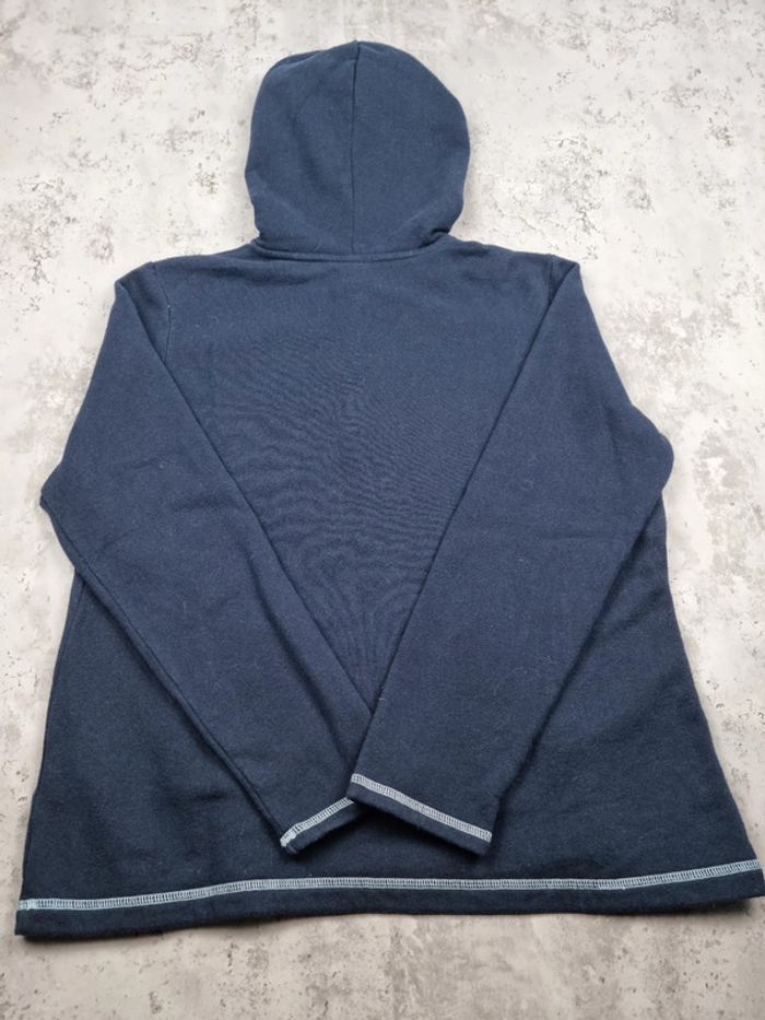 Sweat à capuche boutonné 3/4 Tommy Hilfiger bleu marine XL Femmes - photo numéro 4