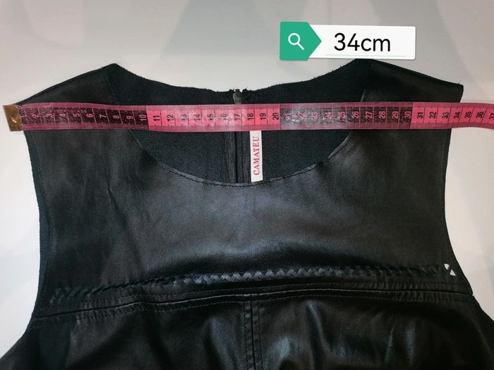 Robe noir Camaïeu polyester enduit 38 - photo numéro 14