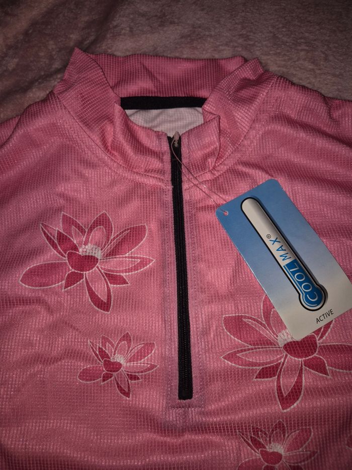 Maillot cyclisme rose - photo numéro 9