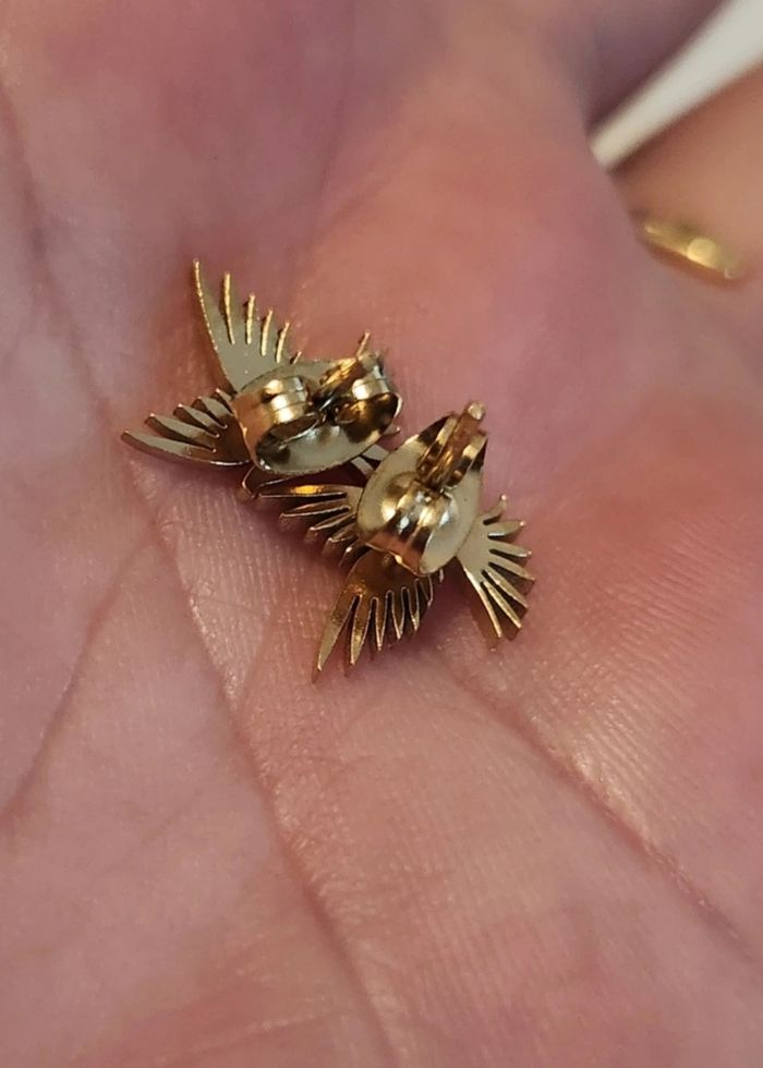 Boucles d'oreilles acier inoxydable - photo numéro 5