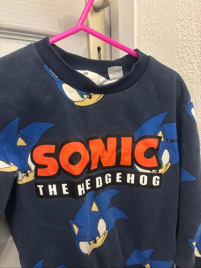 Sweat h&m Sonic 2 ans - photo numéro 4