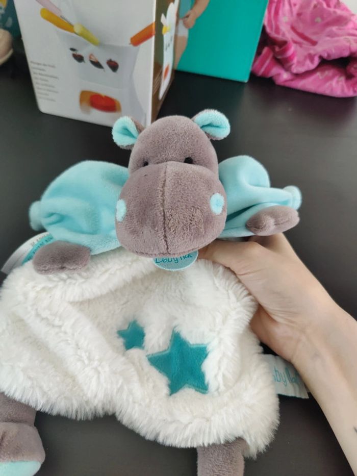 Peluche hippopotame baby nat' - photo numéro 2