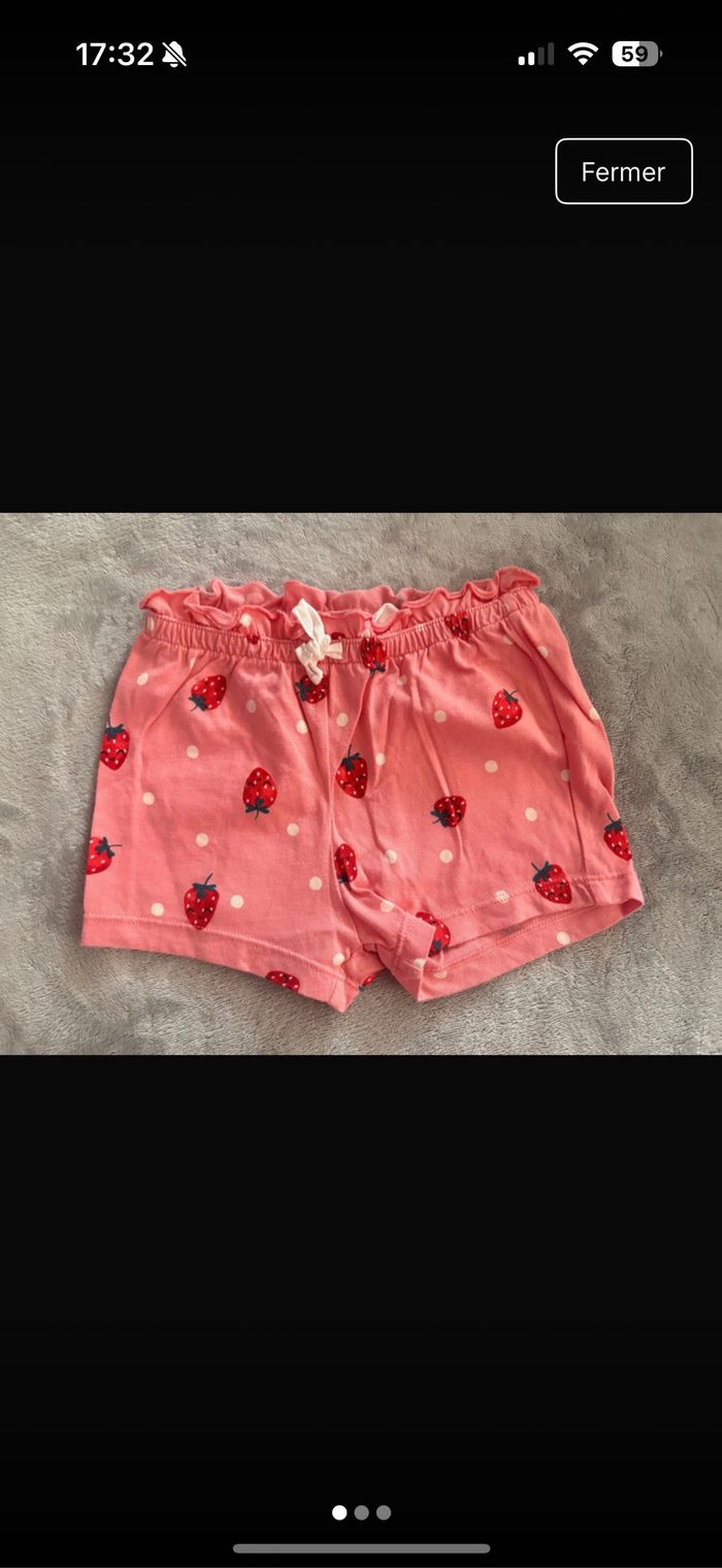 Short 6 mois