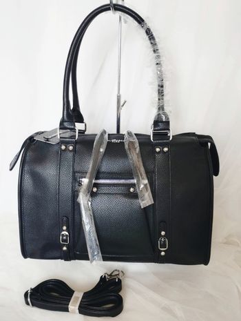 Grand sac de cours noir