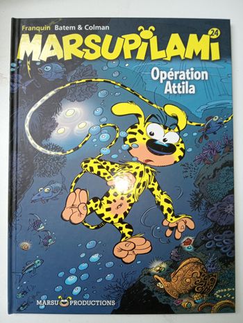 Marsupilami 24 Opération Attila 