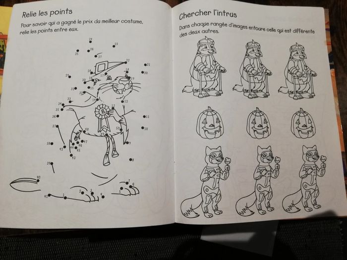 Cahier d'activités franklin joyeux Halloween - photo numéro 3