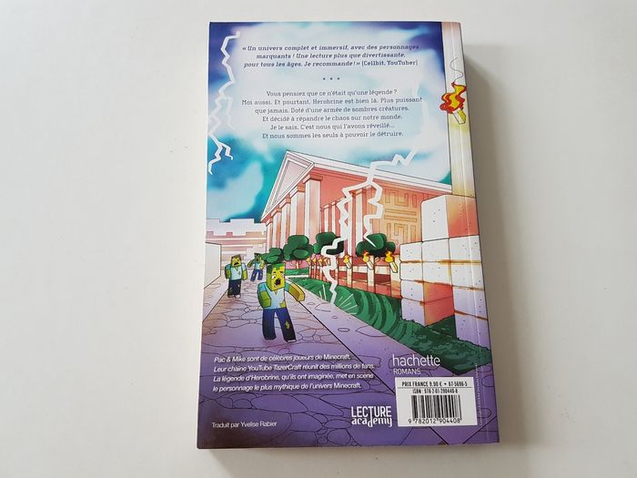 Livre Minecraft Herobrine La Légende Pac et Mike - photo numéro 2