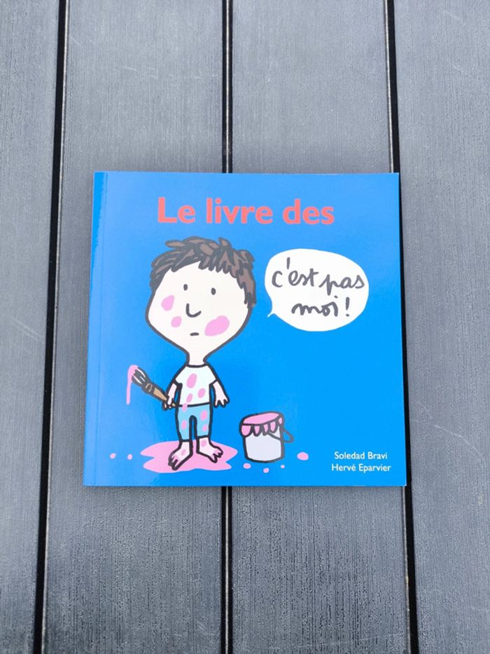 Les livres des c'est pas moi !